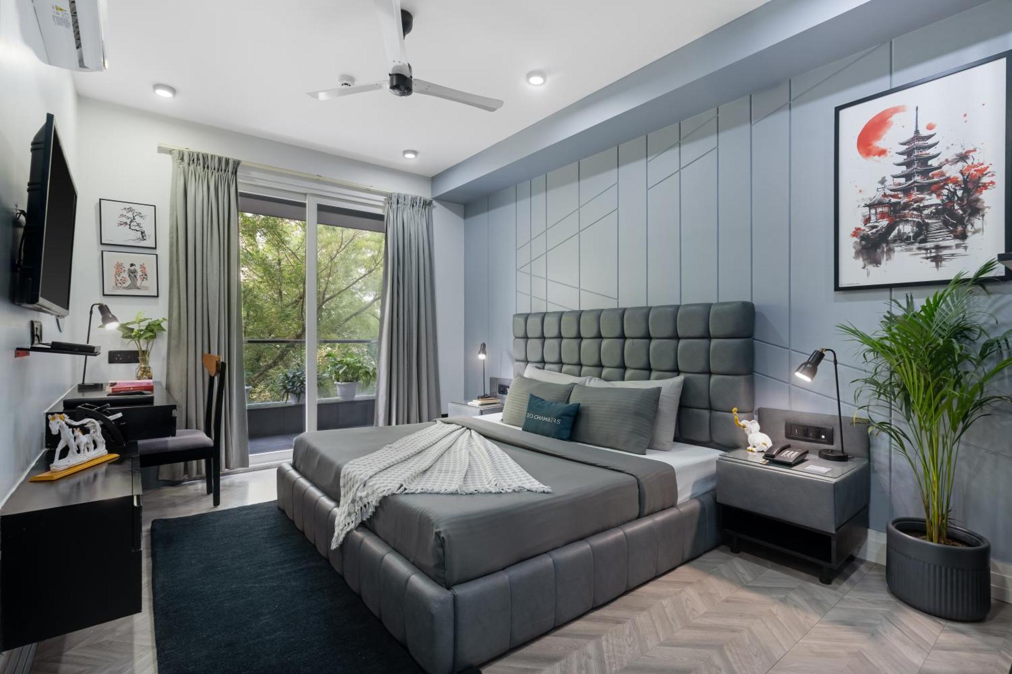 Bedchambers Serviced Apartments, Mg Road Gurgaon Exterior foto